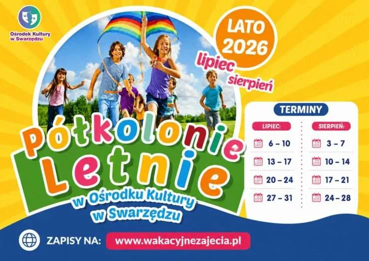 Letnie Półkolonie 2026 - Informacje i Zapisy