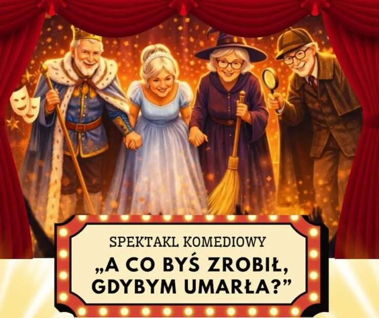 Spektakl komediowy „A co byś zrobił, gdybym umarła?”